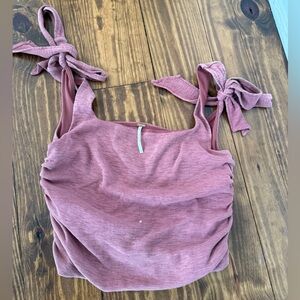 Free people synched tank, adjustable size L